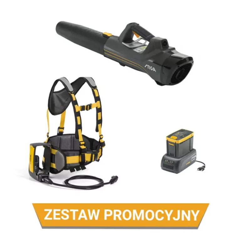 Zestaw promocyjny Dmuchawa akumulatorowa SAB 900 AE + E 450 + EC 415 S + BB 700e